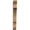 Ekena Millwork Balboa Slat Rough Sawn Bracket, Western Red Cedar, 4"W x 30"D x 36"H BKT04X30X36BOA06RWR - alternate 2